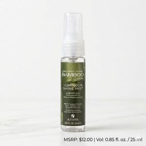 Alterna Bamboo Shine Luminous Shine Mist - 0.85oz Travel Size NIB "Fully Sealed"